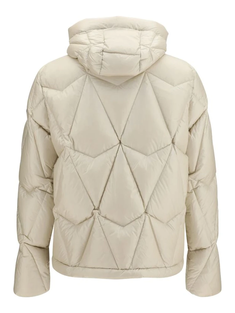 Beige Nylon Full-Length Jacket alternative