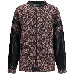 Multicolor Wool Oves Aries Full-Length Jacket