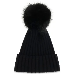 Black Wool Oves Aries Beanie