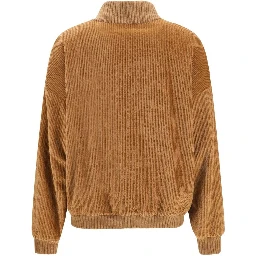 Brown Cotton Bomber