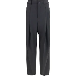Black Wool Oves Aries Dress Pants