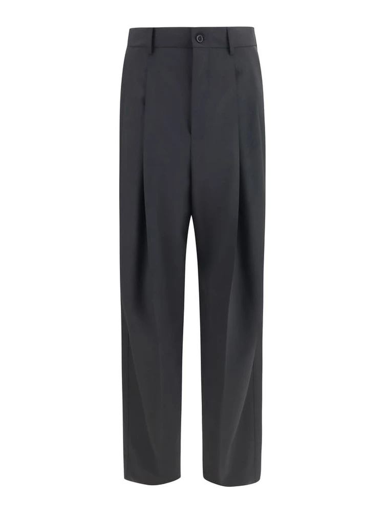 Black Wool Oves Aries Dress Pants