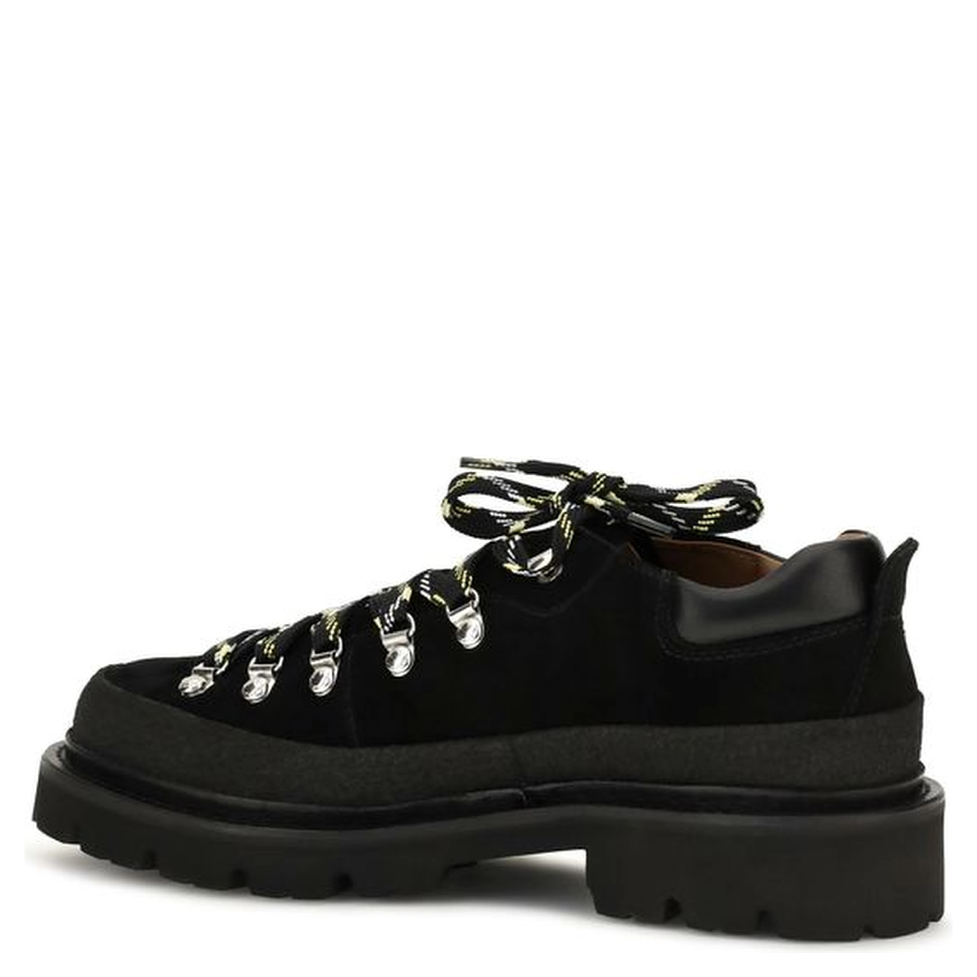Black Calf Leather Bos Taurus Athletic Sneakers