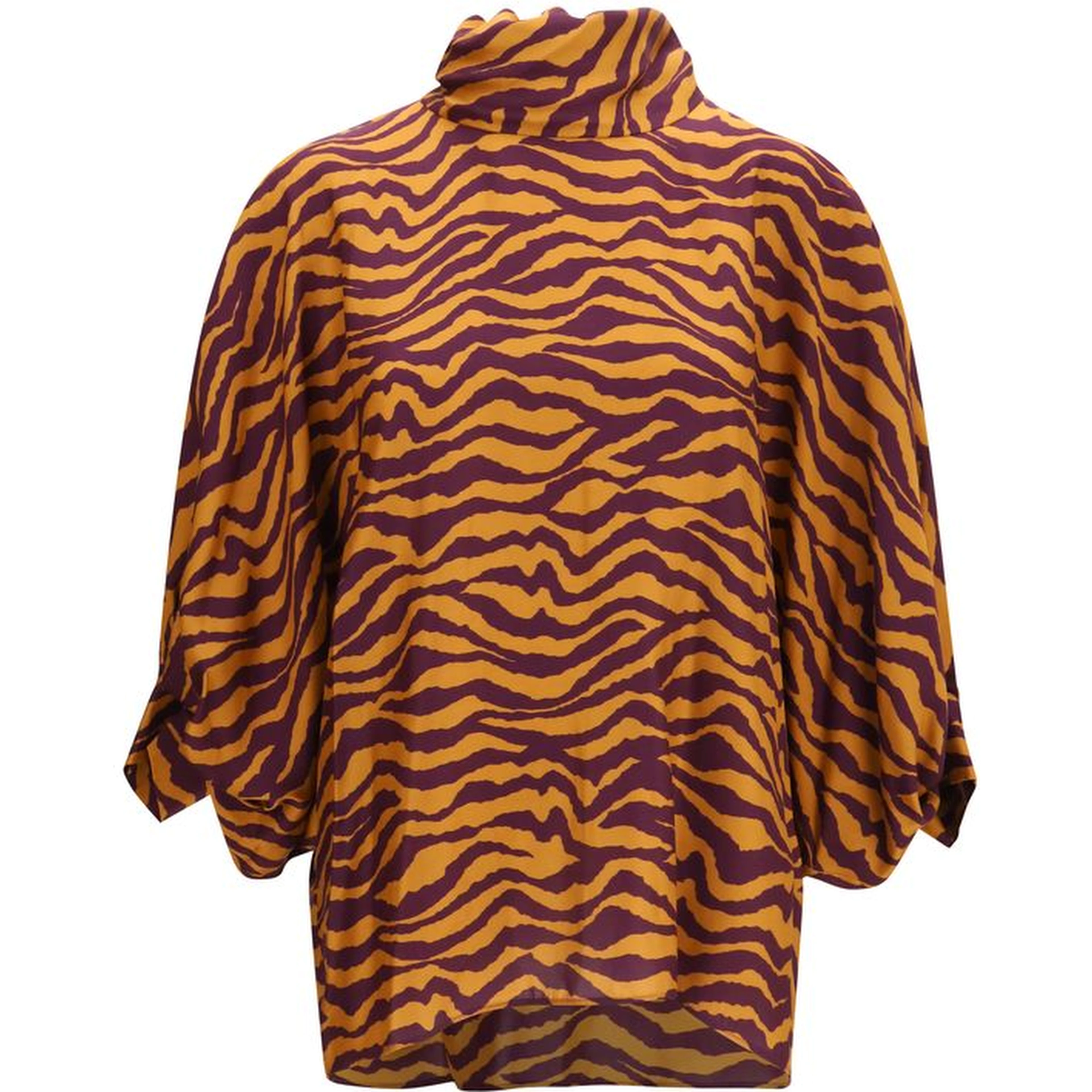 Orange Viscose Blouse