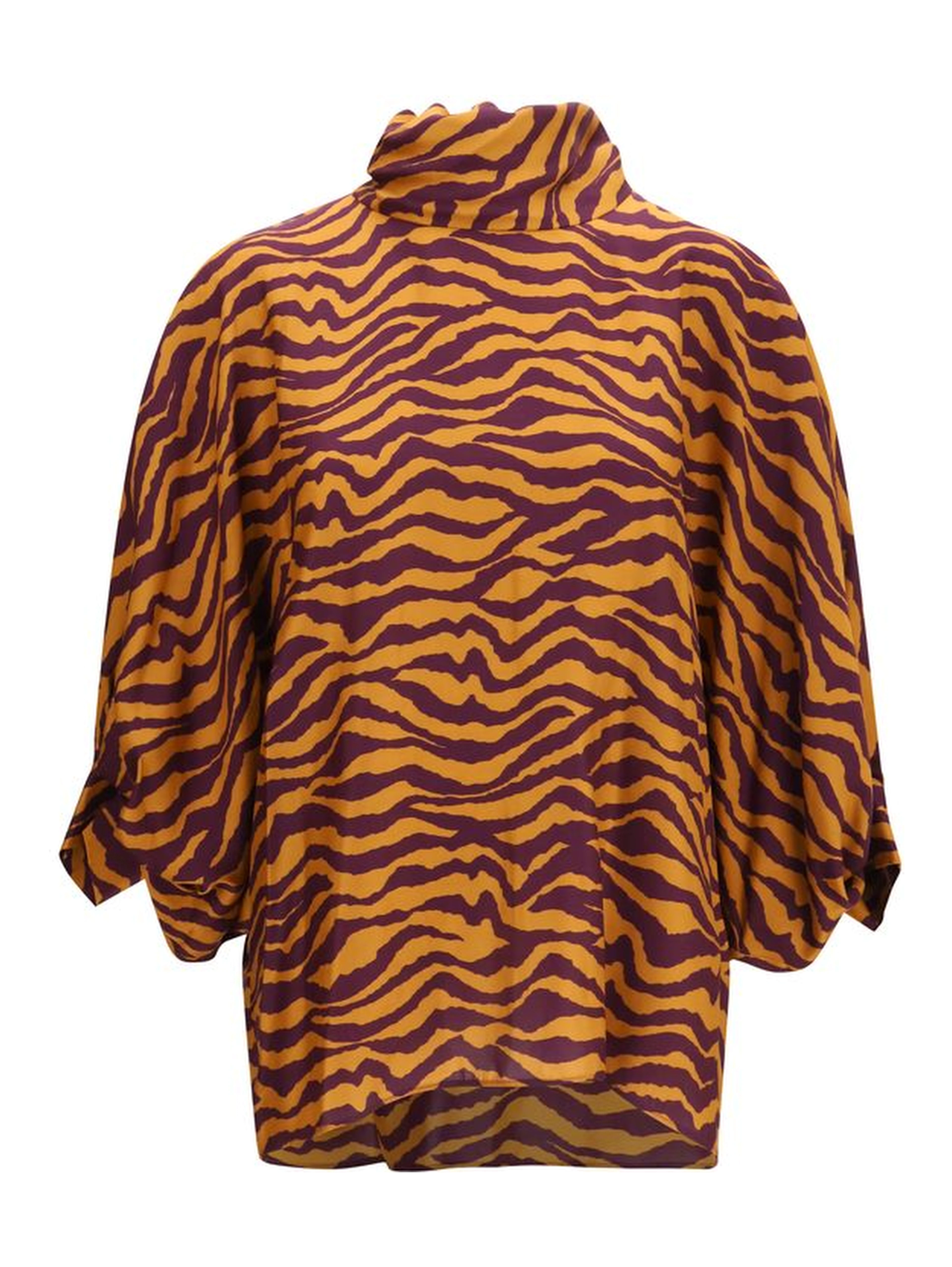 Orange Viscose Blouse