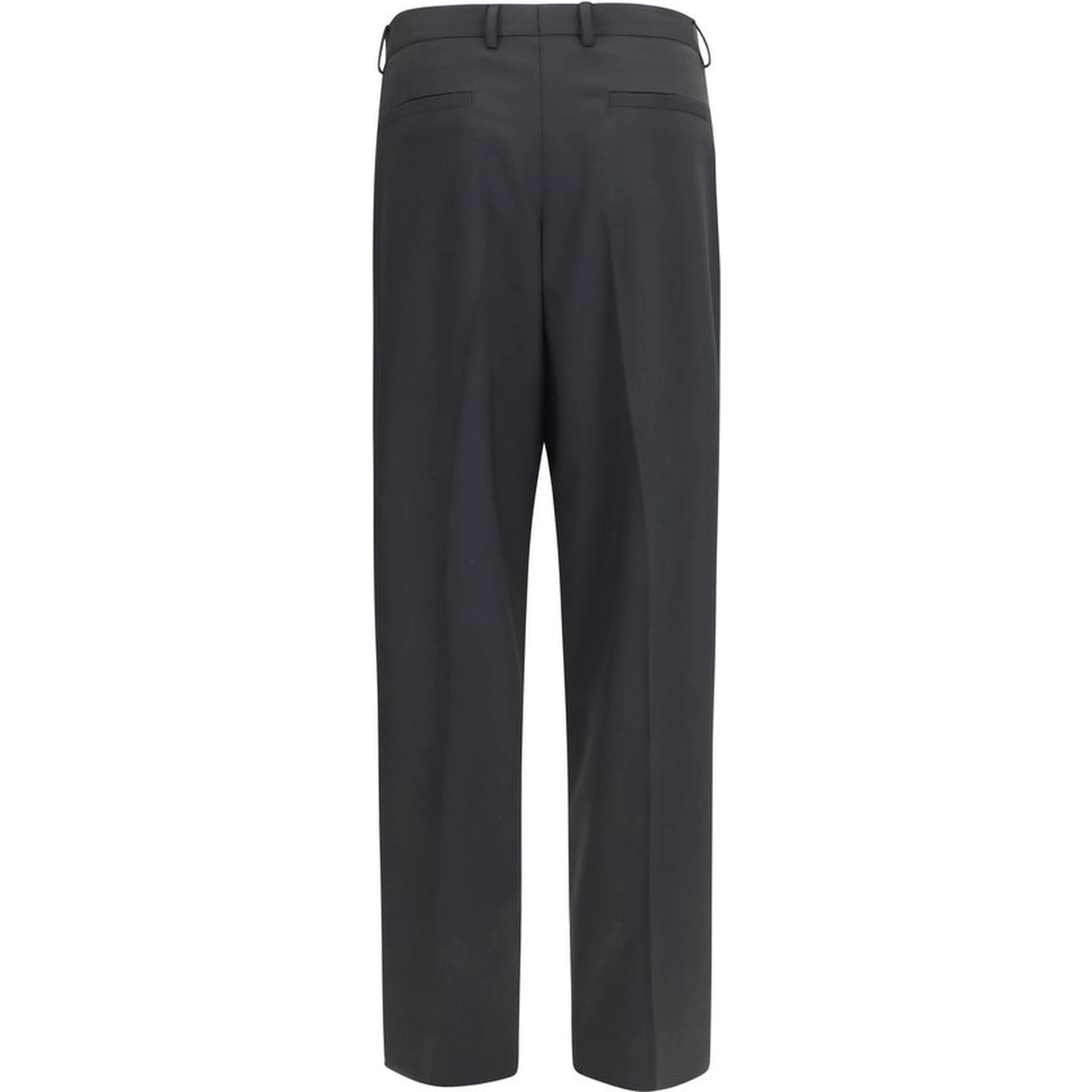 Black Wool Oves Aries Dress Pants