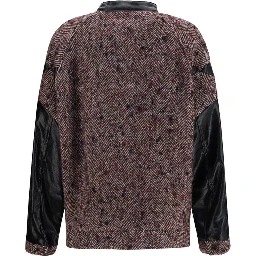 Multicolor Wool Oves Aries Full-Length Jacket