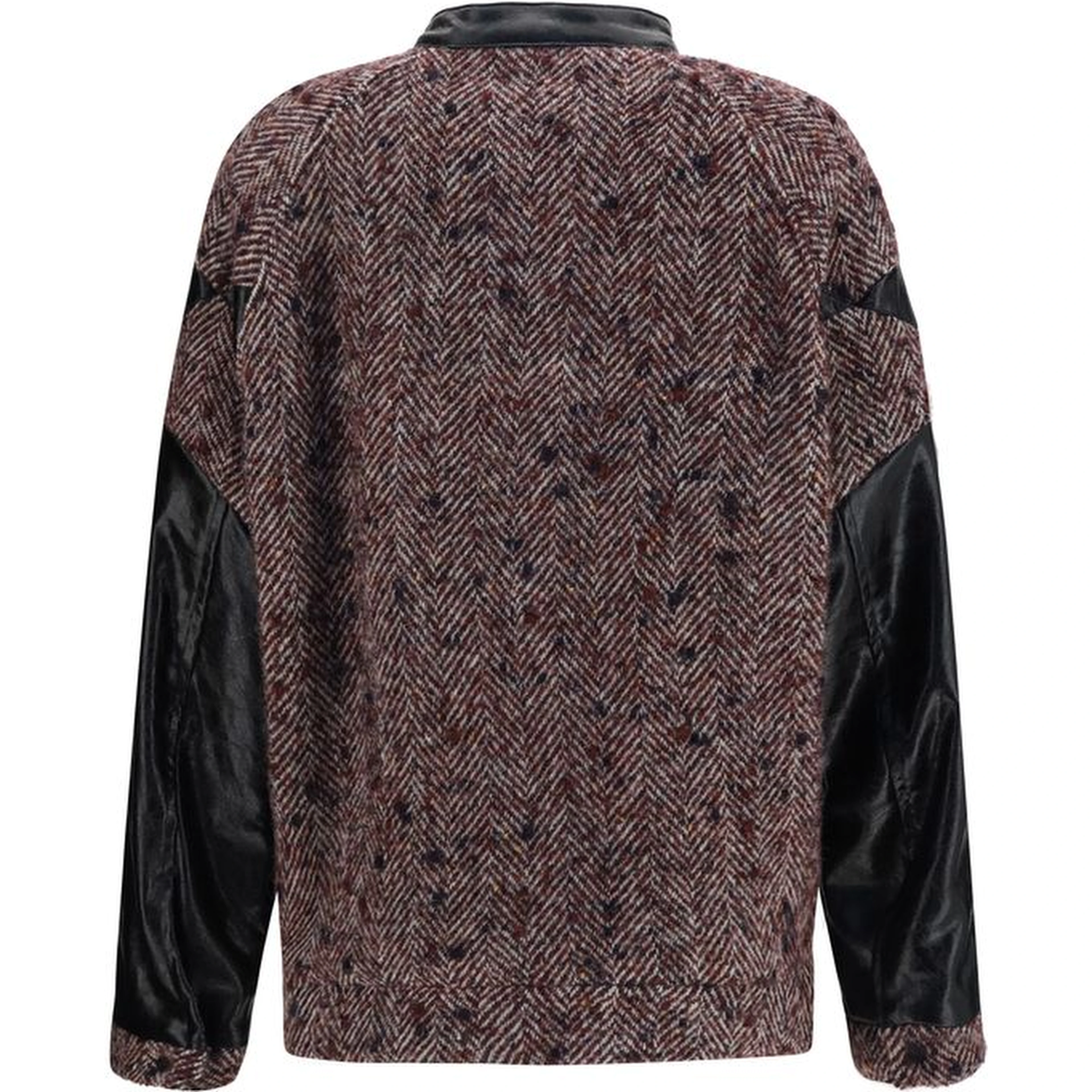 Multicolor Wool Oves Aries Full-Length Jacket