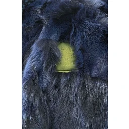 Blue Cotton Women's Jacket