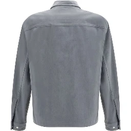 Gray Polyester Jacket