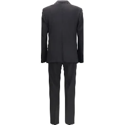 Black Wool Oves Aries Two-Piece Suit