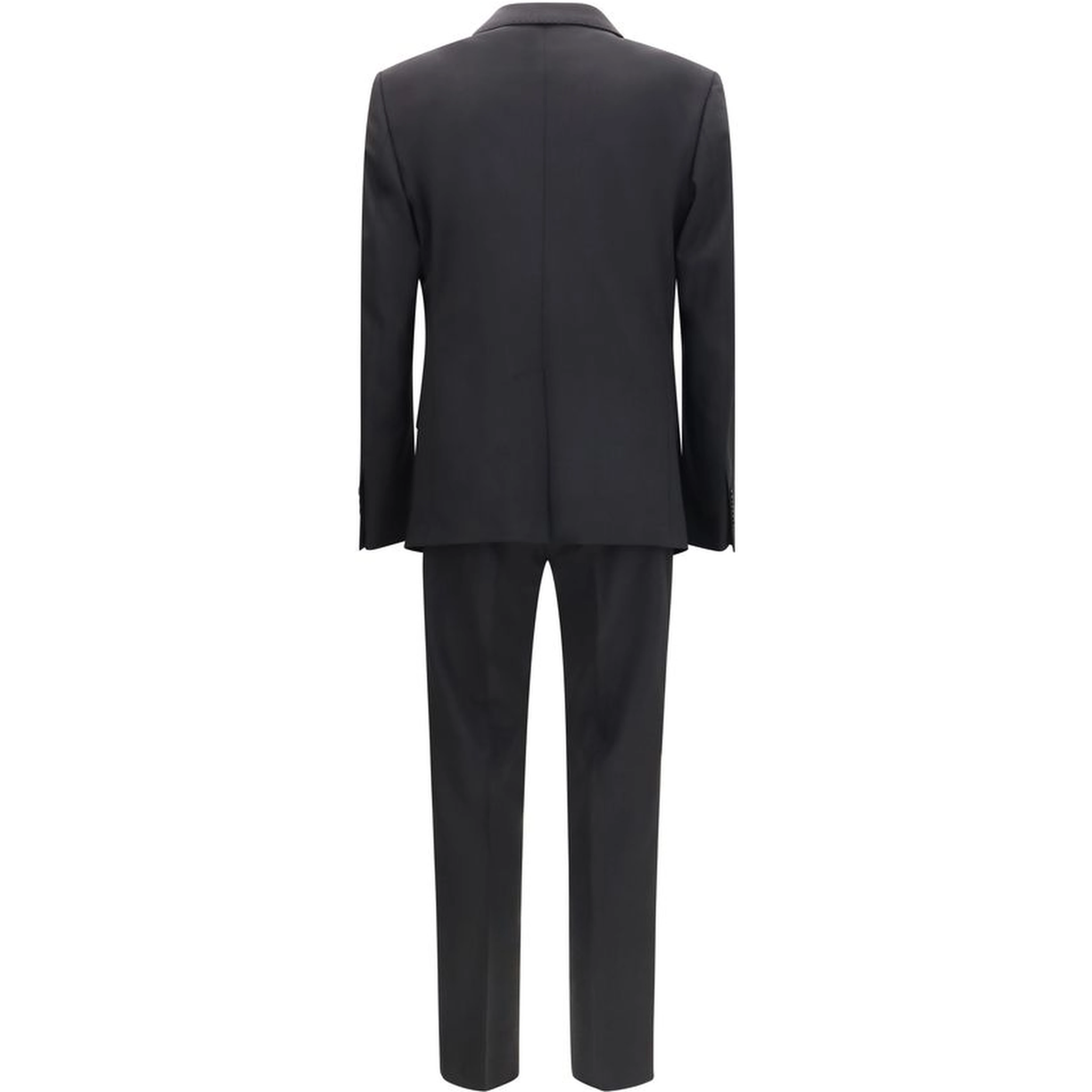 Black Wool Oves Aries Two-Piece Suit