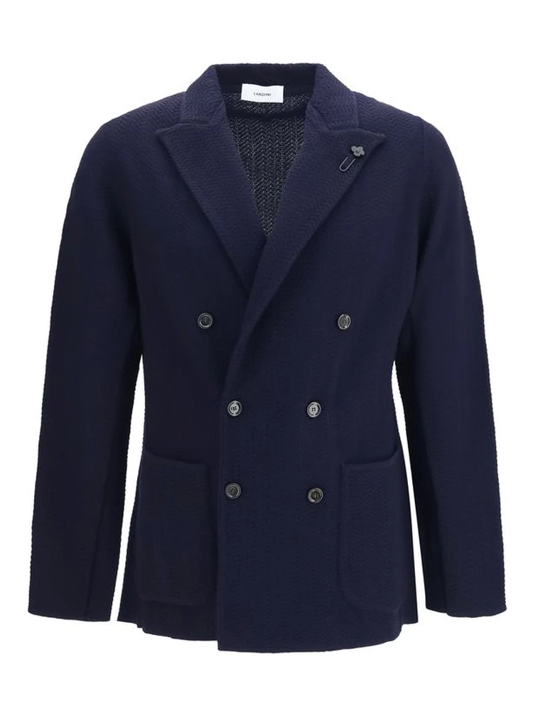 Blue Wool Oves Aries Blazer