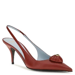 Multicolor Calf Leather Bos Taurus High Heel Pumps