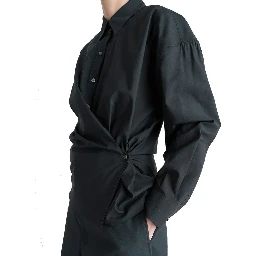 Black Polyamide Shirt