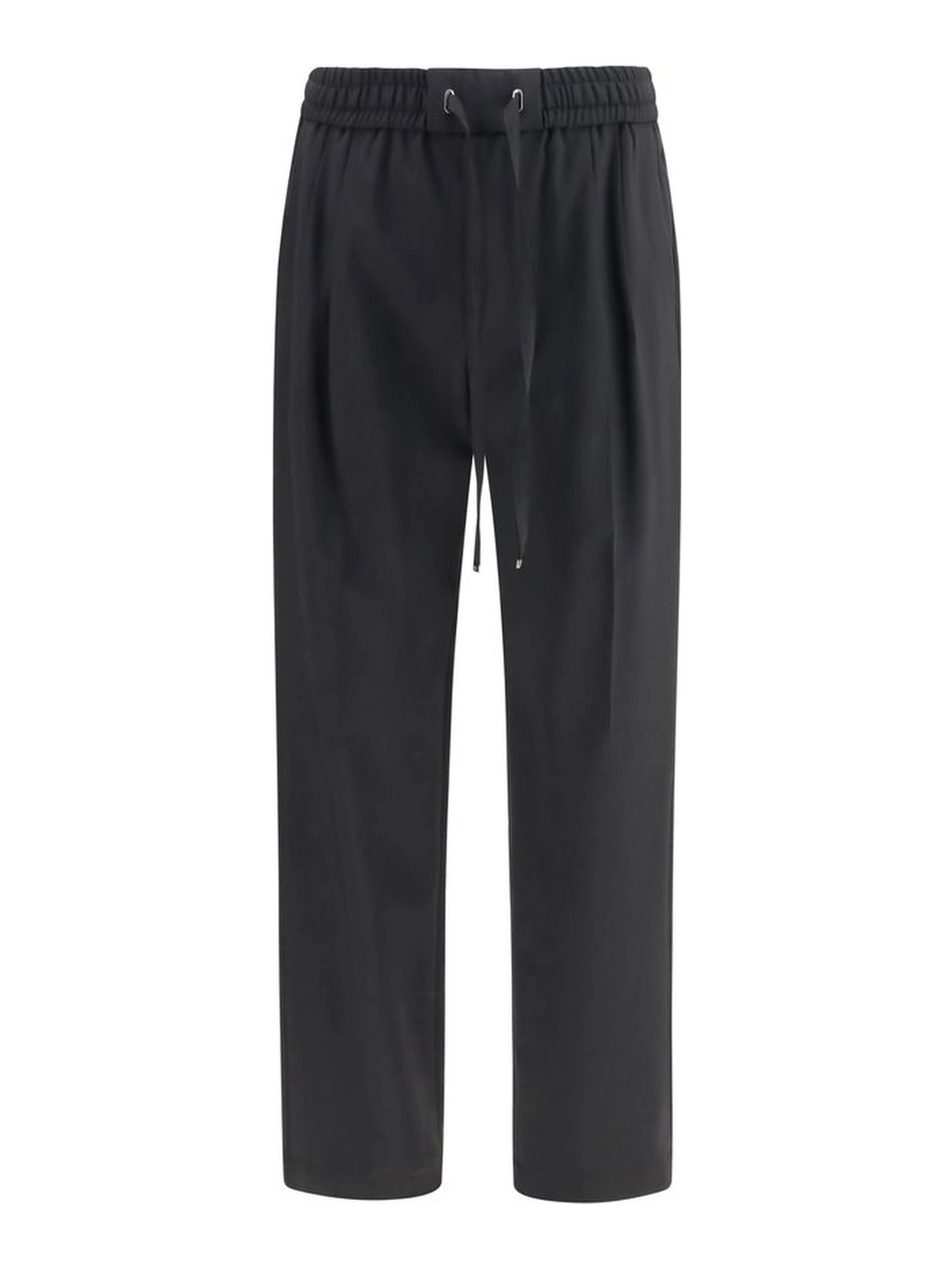 Black Wool Oves Aries Joggers (Workout Pants)