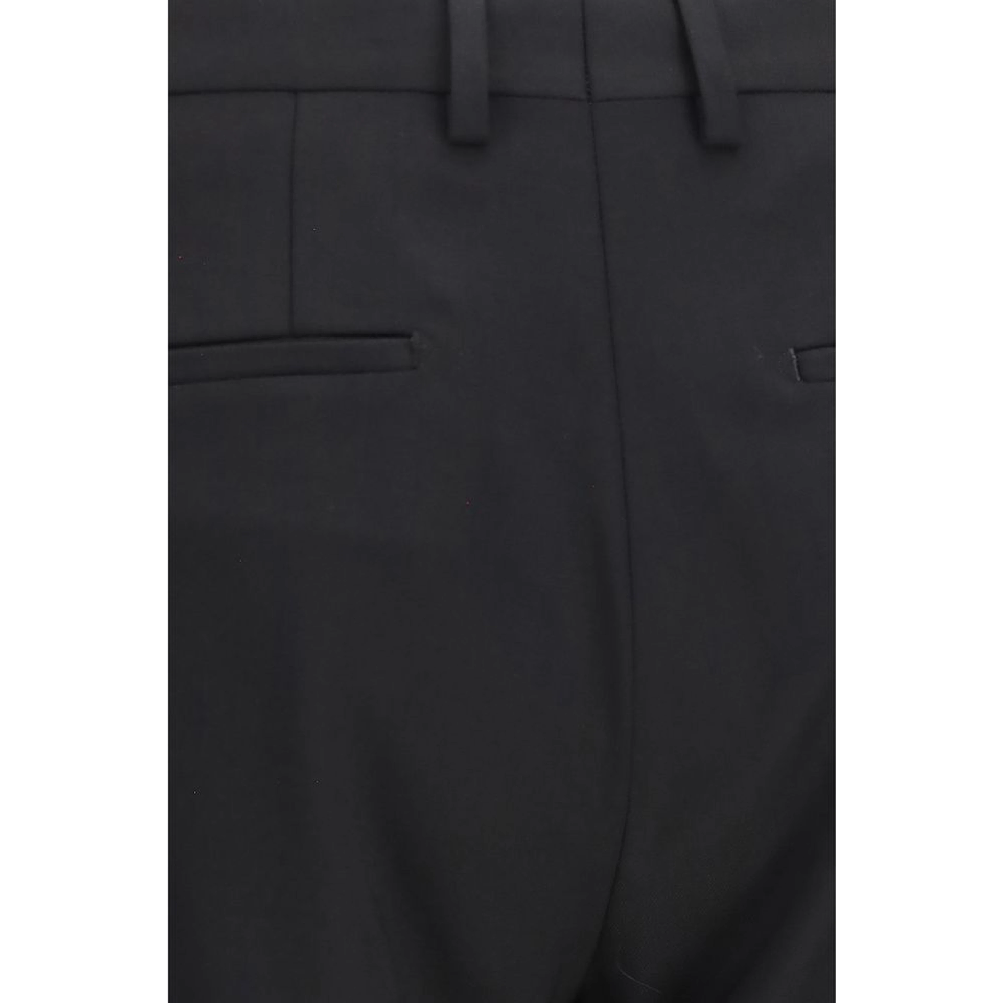 Black Wool Oves Aries Two-Piece Suit