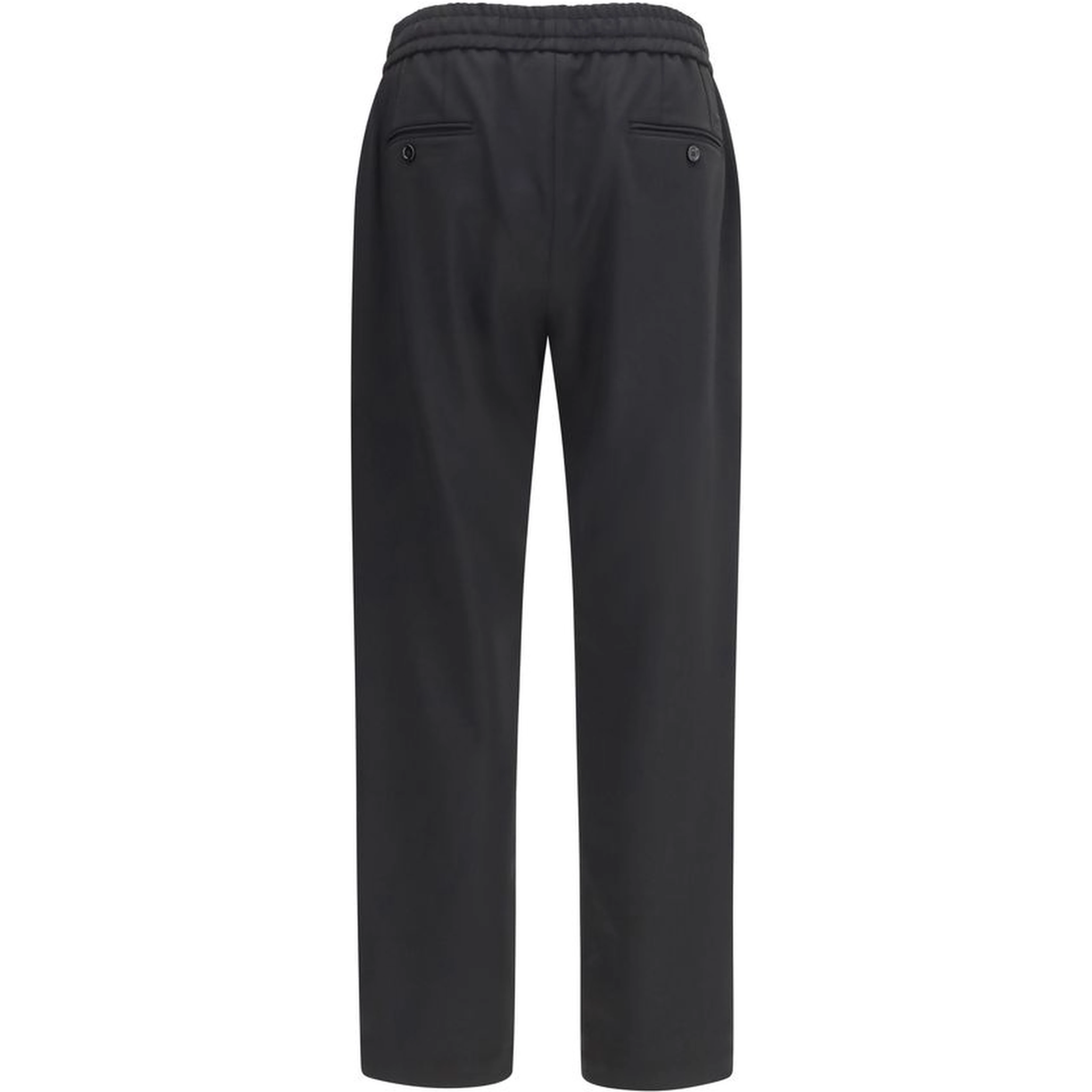 Black Wool Oves Aries Joggers (Workout Pants)