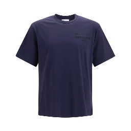 Blue Cotton T-Shirt