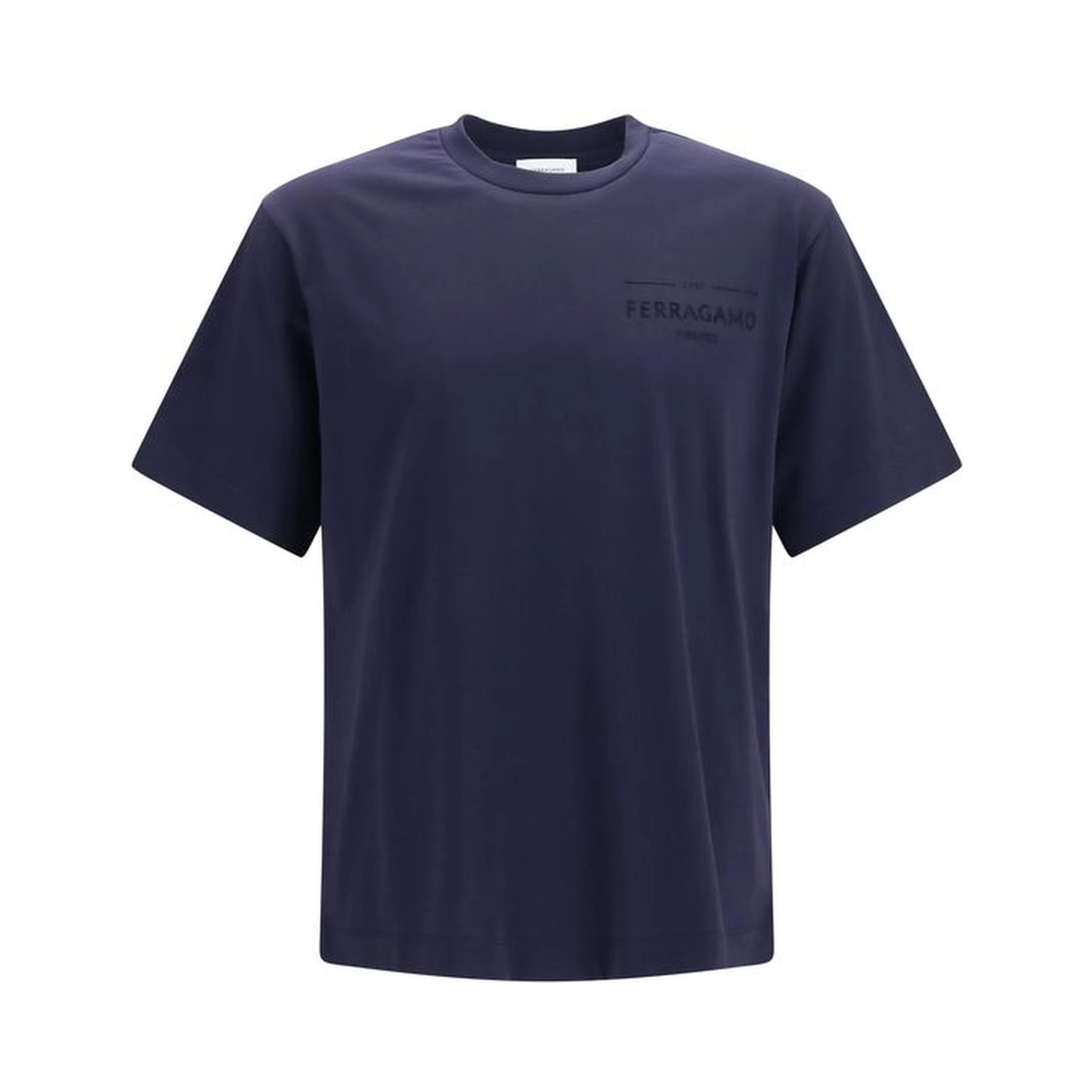 Blue Cotton T-Shirt