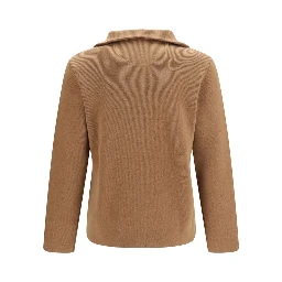 Brown Wool Oves Aries Sweatshirt
