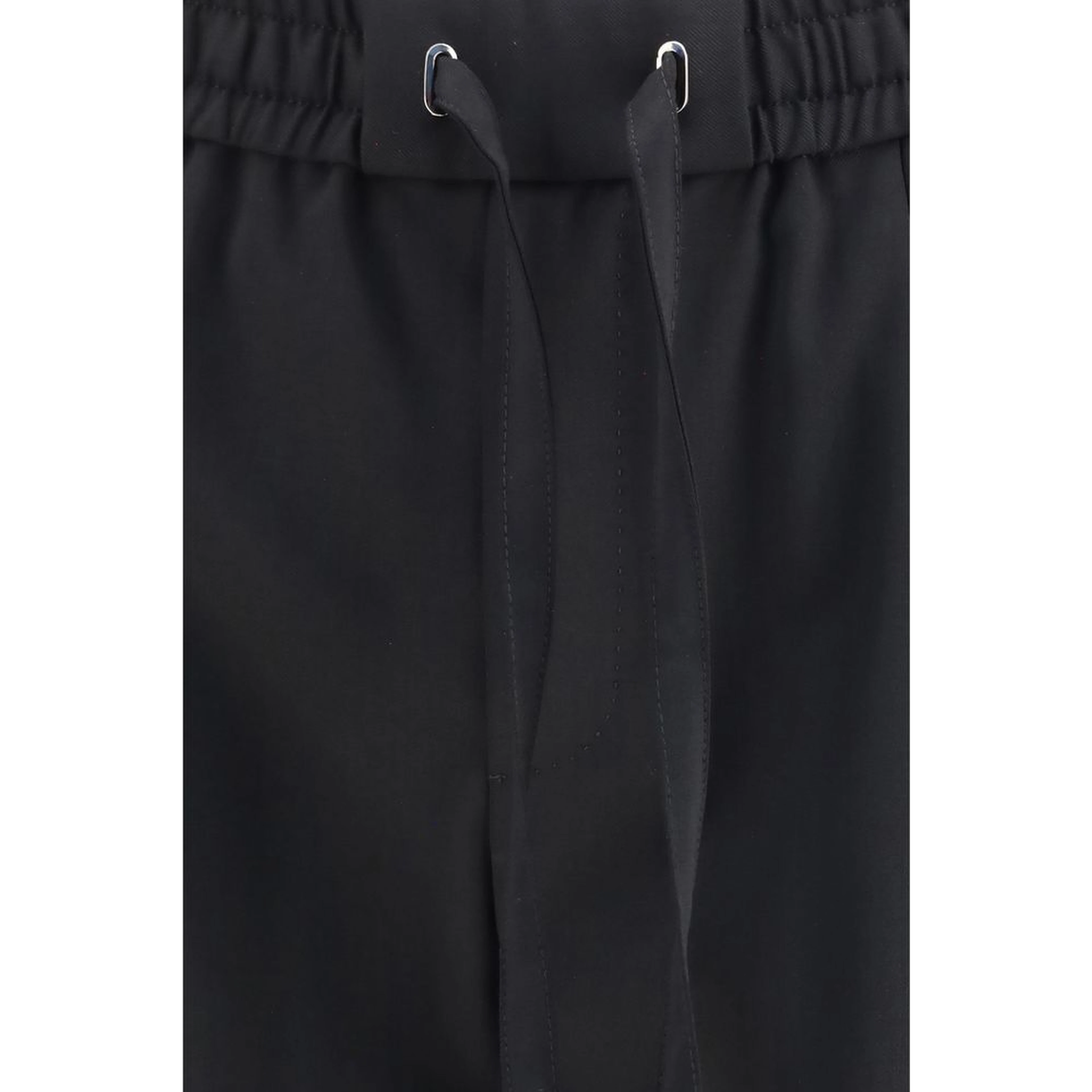 Black Wool Oves Aries Joggers (Workout Pants)