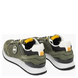 Army Leather Athletic Sneakers