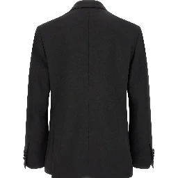 Black Virgin Wool Tuxedo