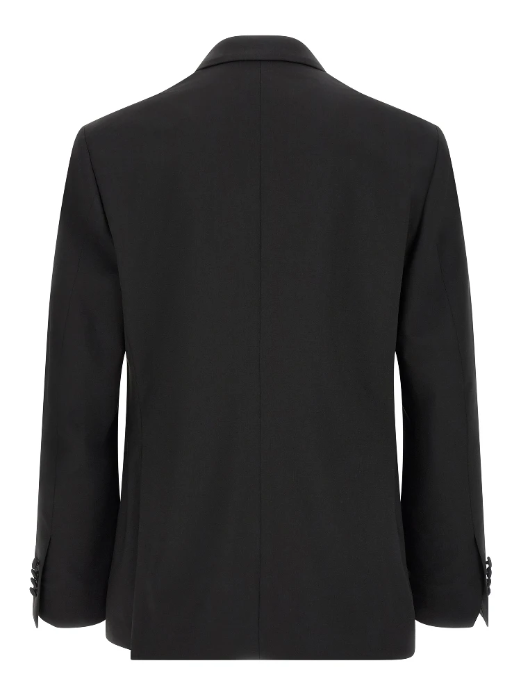 Black Virgin Wool Tuxedo