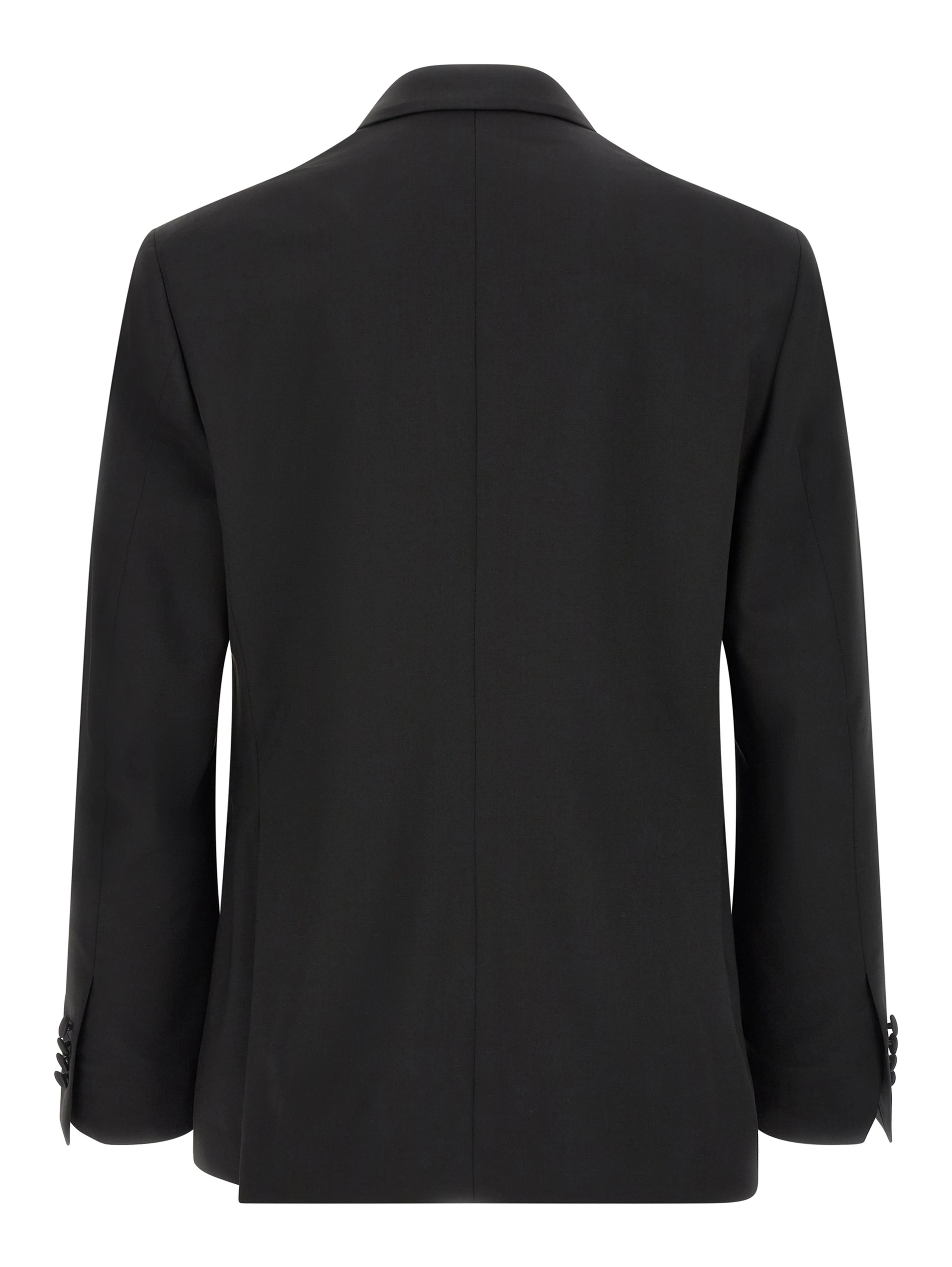 Black Virgin Wool Tuxedo