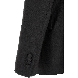 Black Virgin Wool Tuxedo