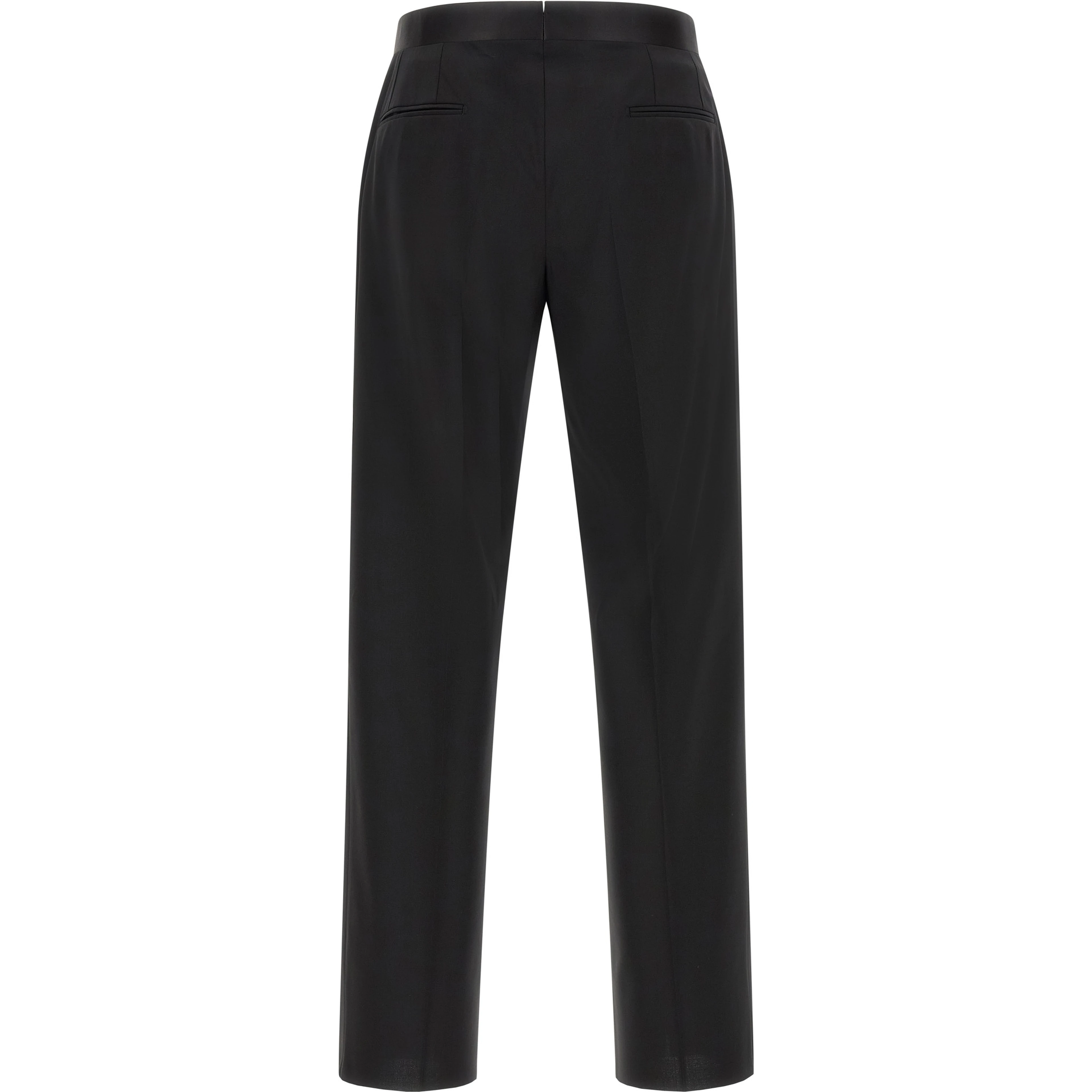 Black Virgin Wool Tuxedo