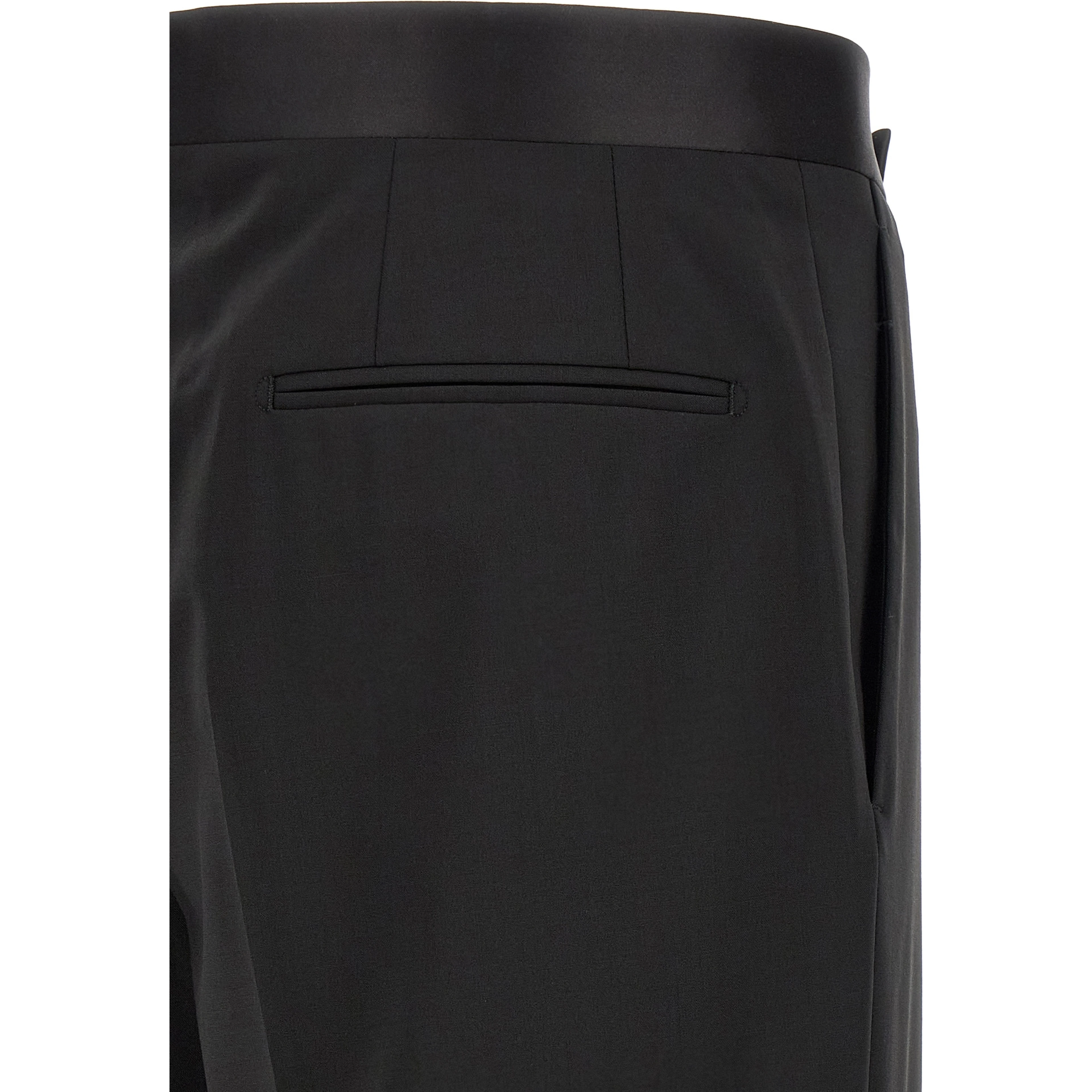 Black Virgin Wool Tuxedo