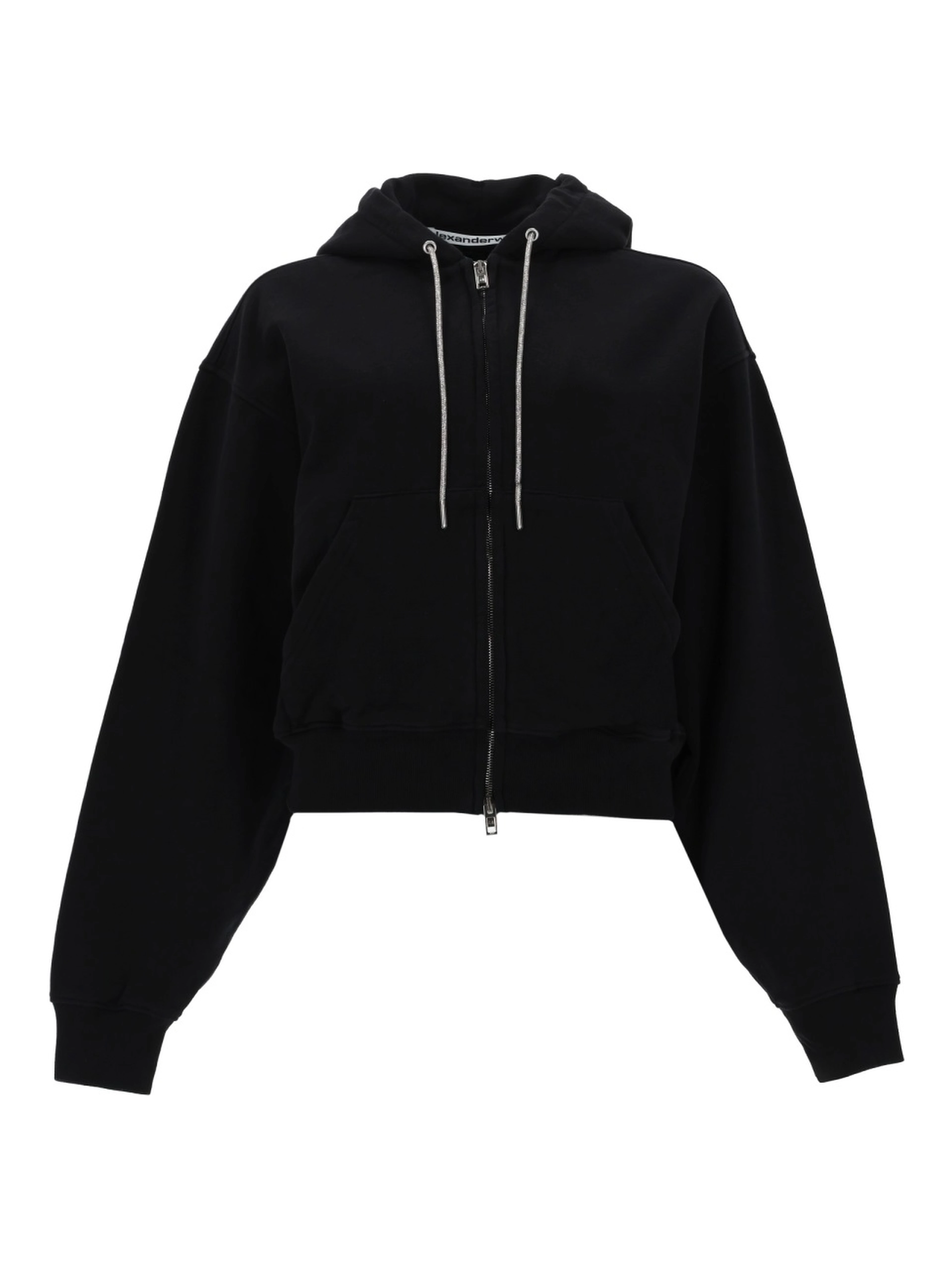 FELPA CON ZIP E CAPPUCCIO