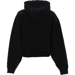 FELPA CON ZIP E CAPPUCCIO