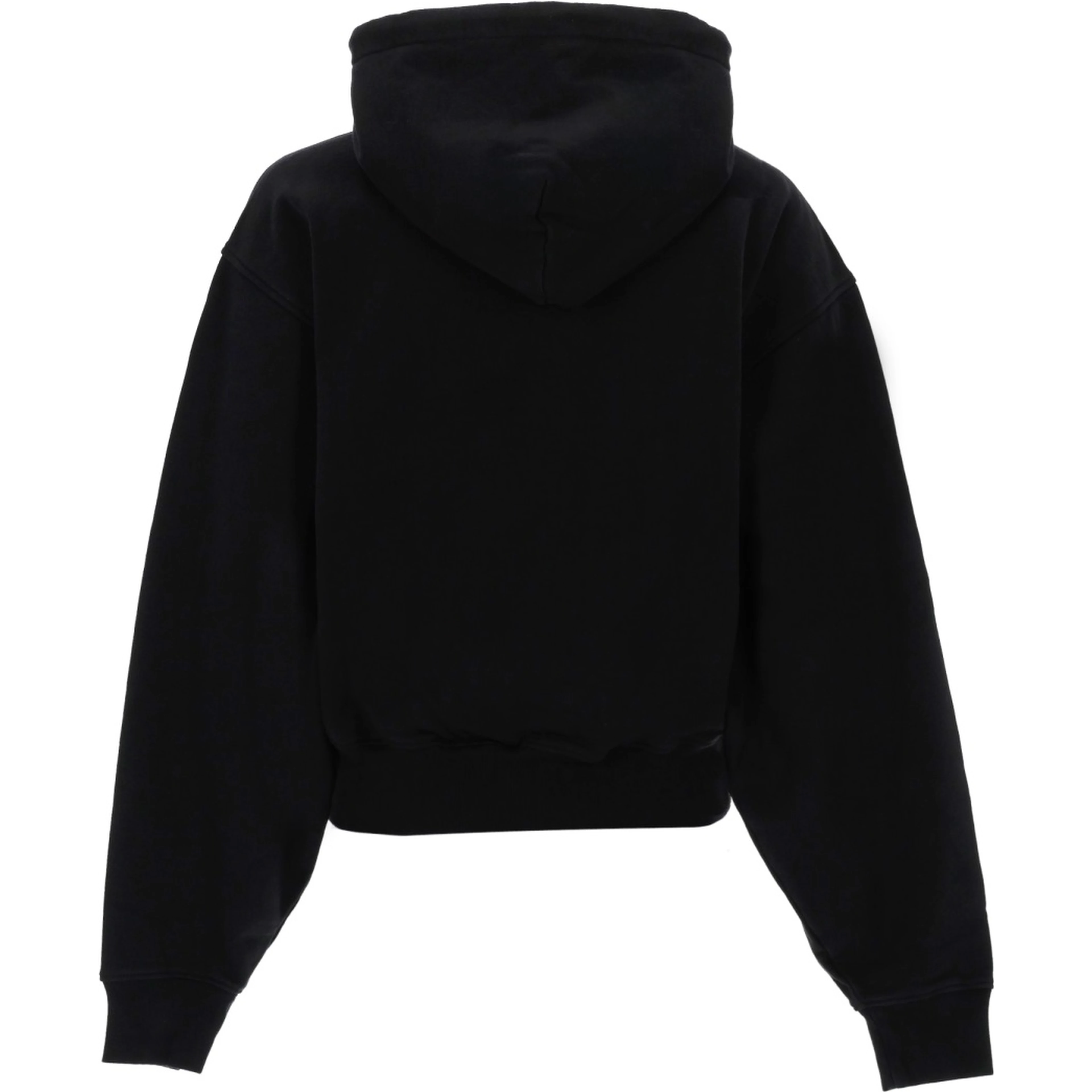 FELPA CON ZIP E CAPPUCCIO