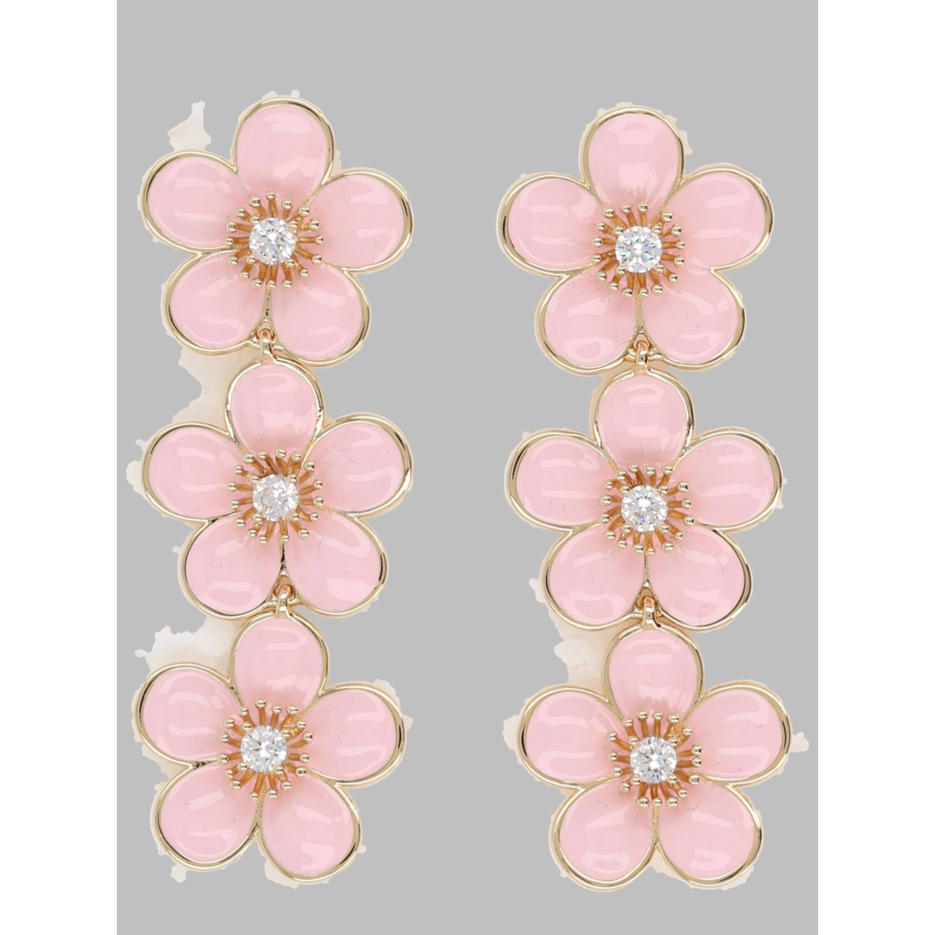 Orecchini Pendenti A Fiori
