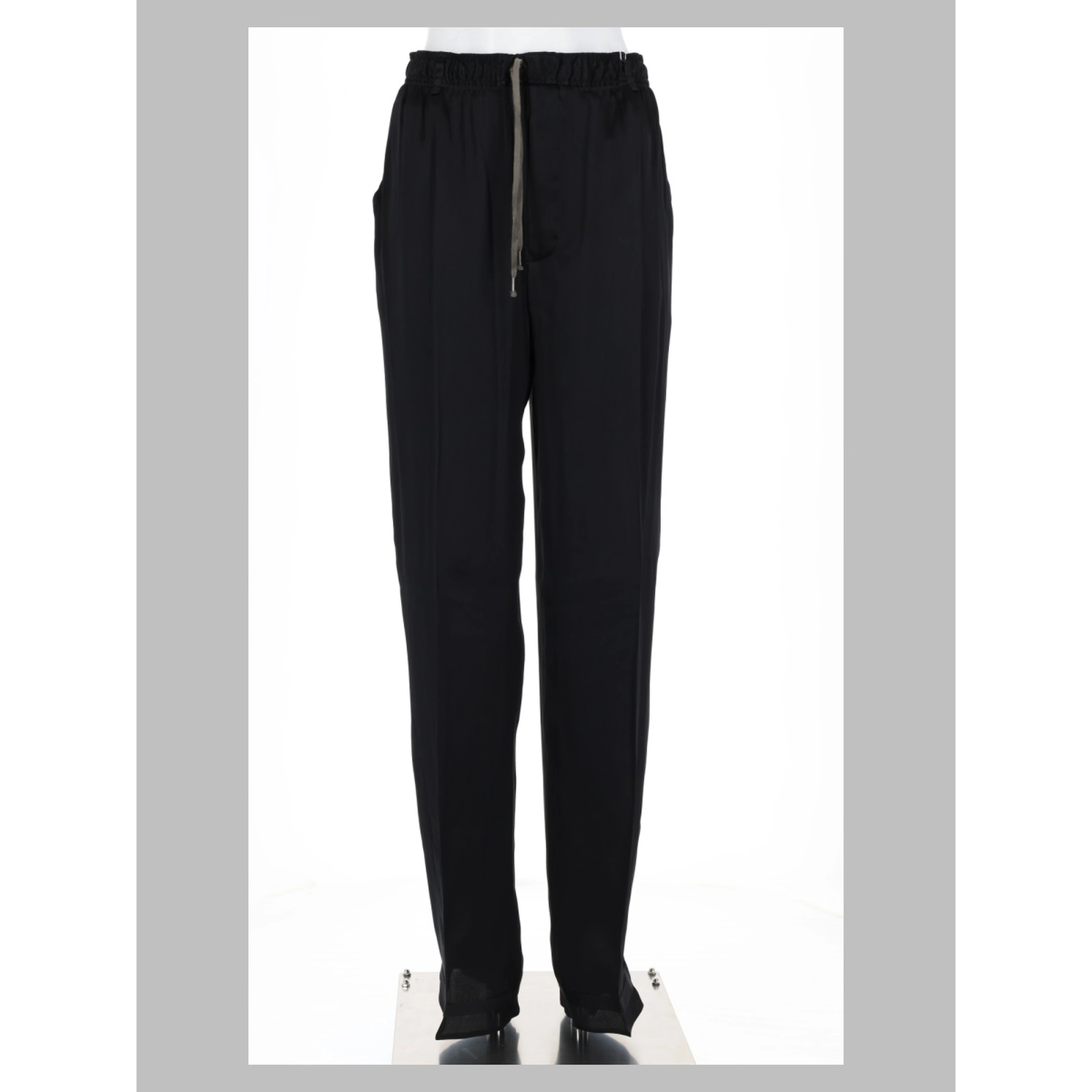 pantalone in raso con coulisse