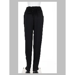 pantalone in raso con coulisse