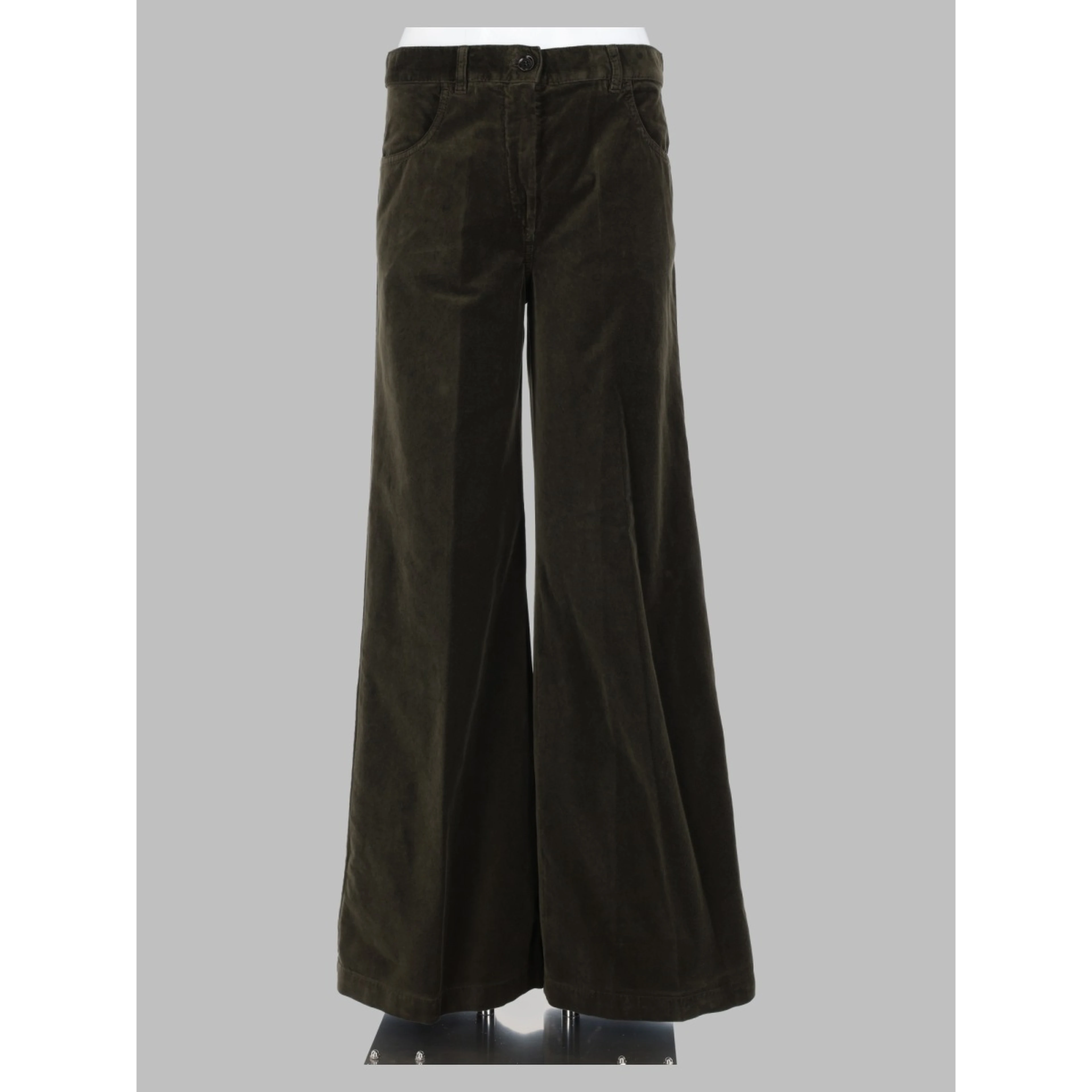 pantalone in velluto di cotone