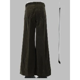 pantalone in velluto di cotone