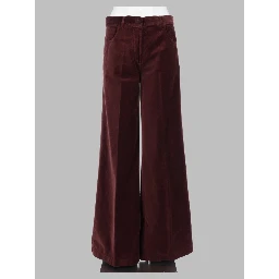 pantalone in velluto di cotone