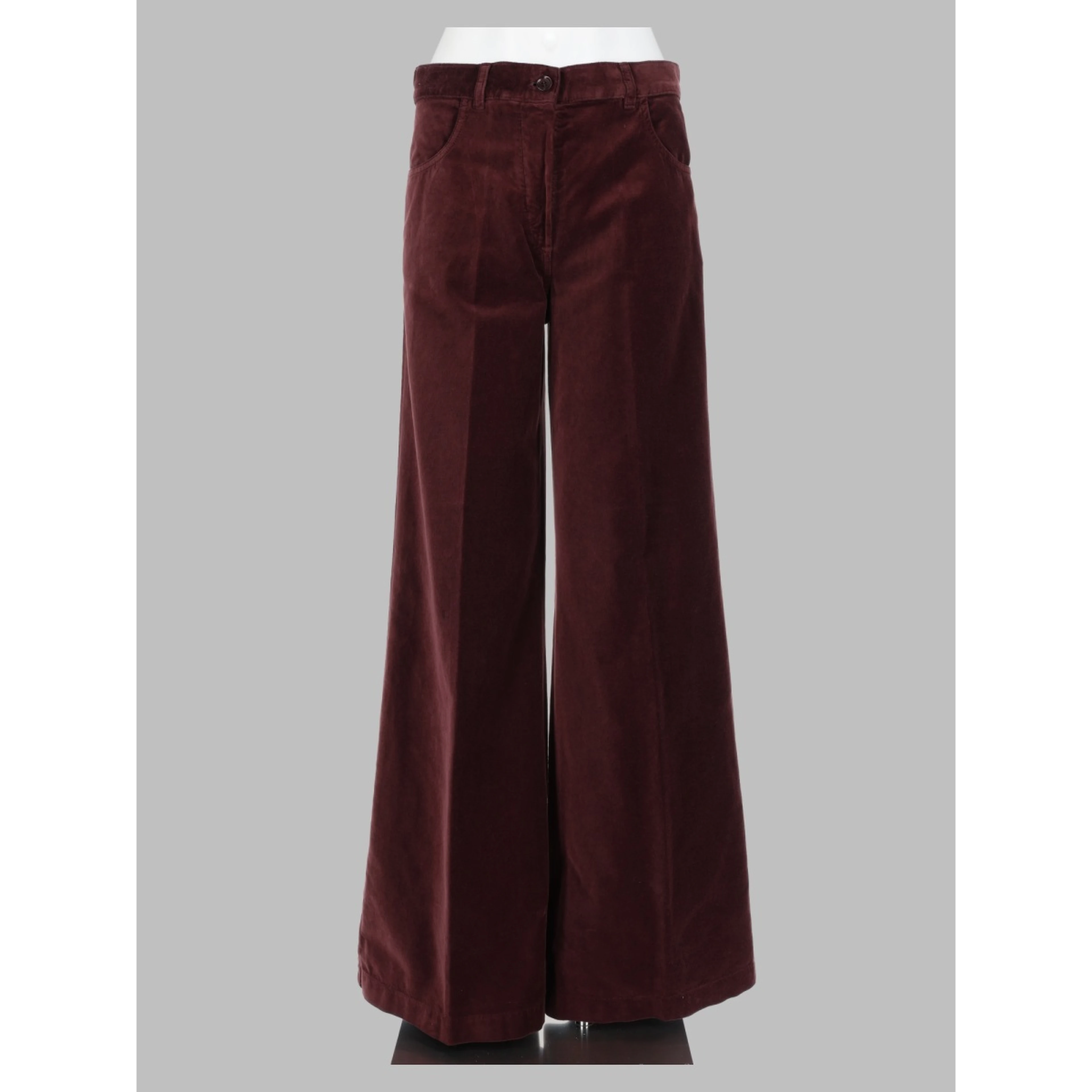 pantalone in velluto di cotone
