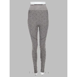 leggings senza cuciture con motivo monogram