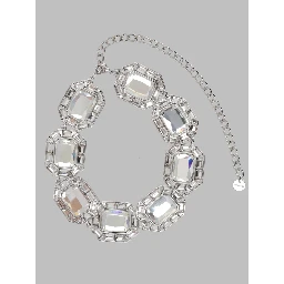 Collana Girocollo Con Maxi Cristalli