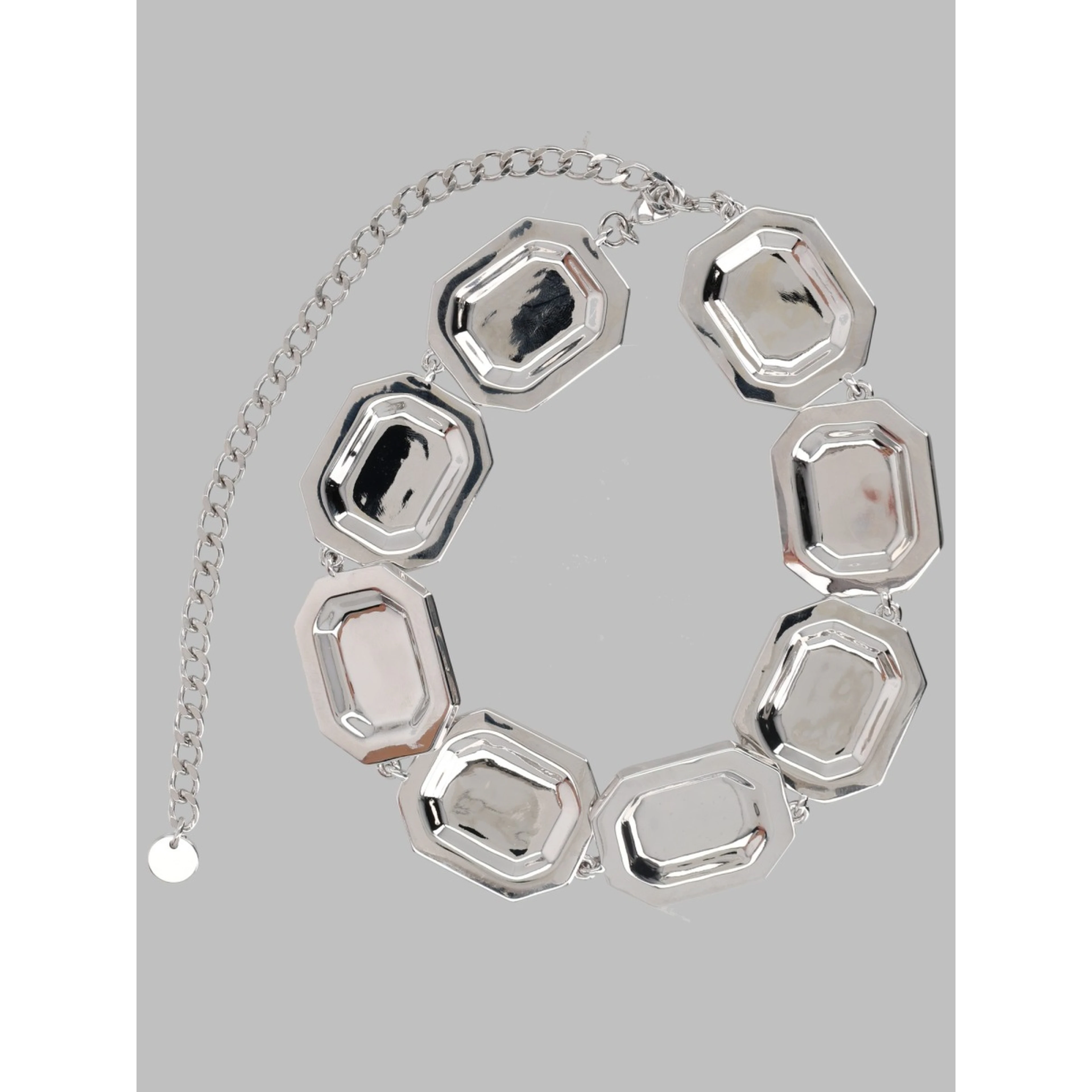 Collana Girocollo Con Maxi Cristalli