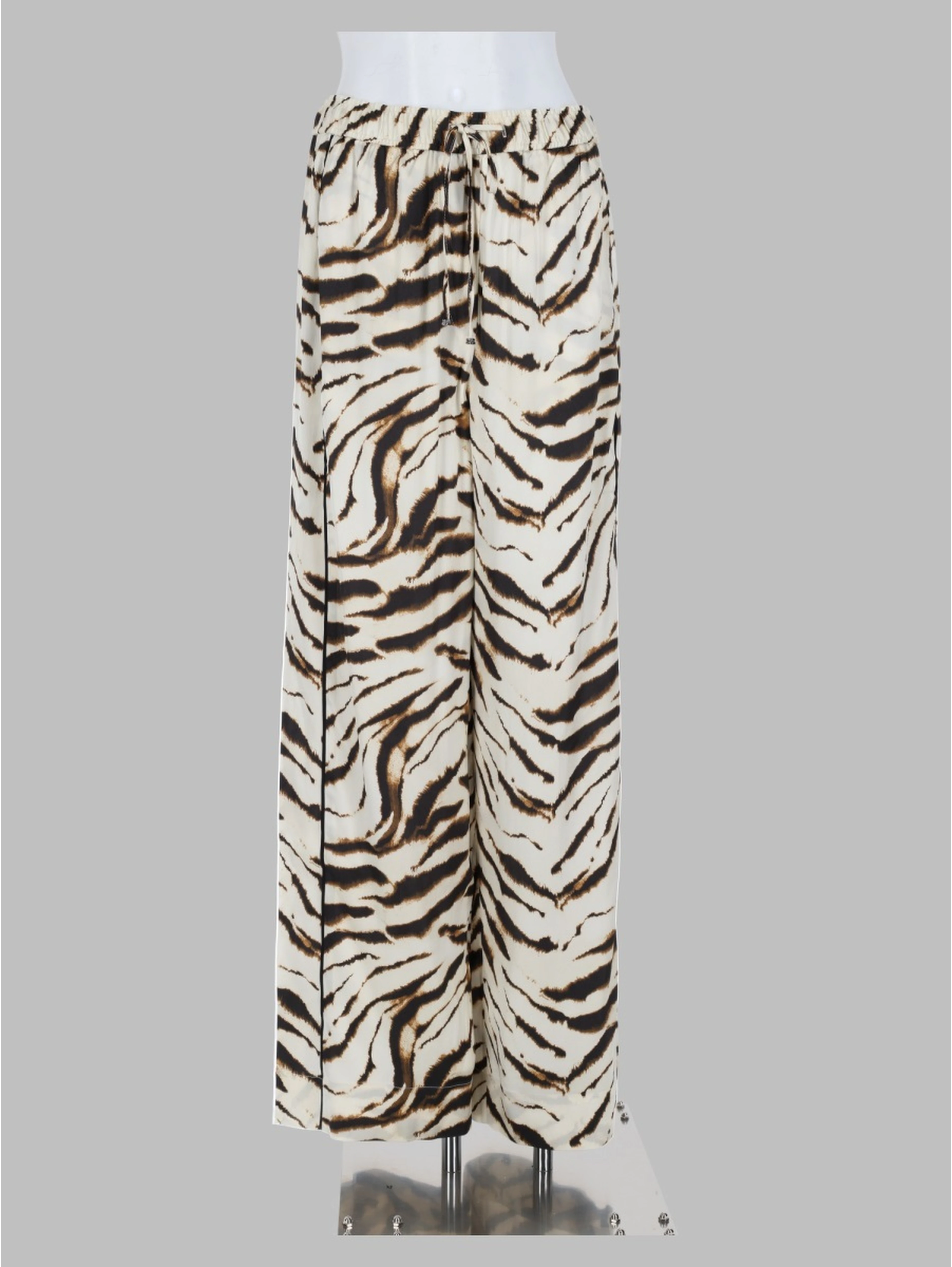 Pantalone Ampio In Satin