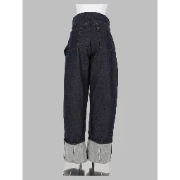 jeans twisted turn-up workwear