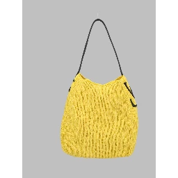 BORSA A SPALLA "BEADED SMALL BULB"