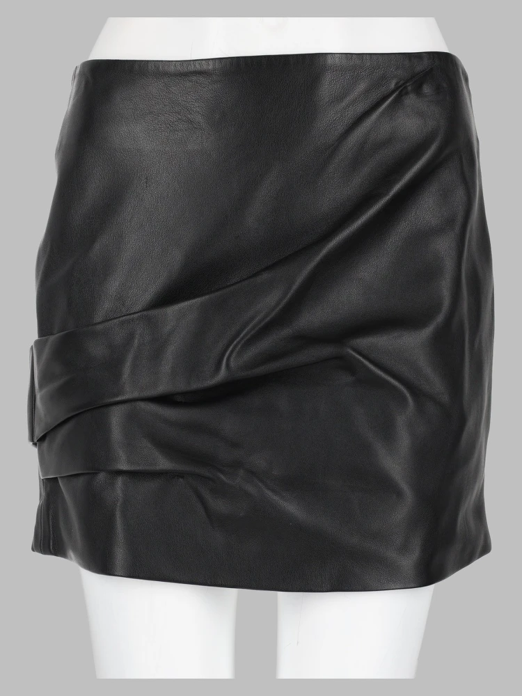 Minigonna "Agnes" In Pelle